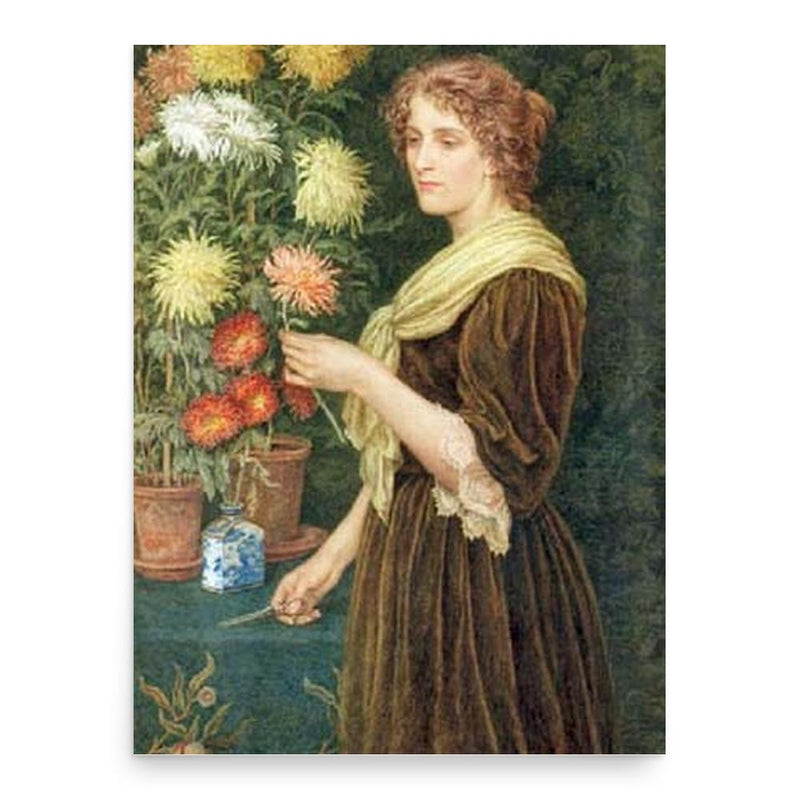 Edith Martineau poster print, in size 18x24 inches.