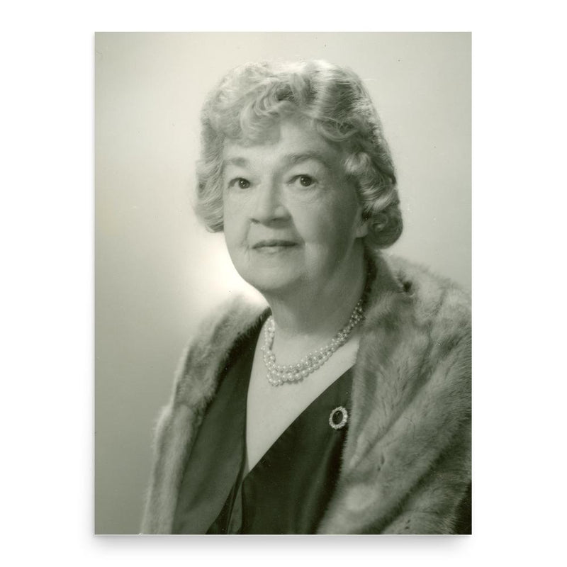 Edith Nourse Rogers poster print, in size 18x24 inches.