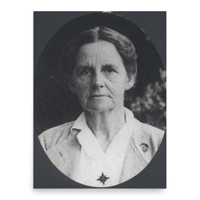 Edith Pye poster print, in size 18x24 inches.