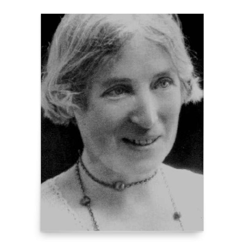 Edith Rigby poster print, in size 18x24 inches.