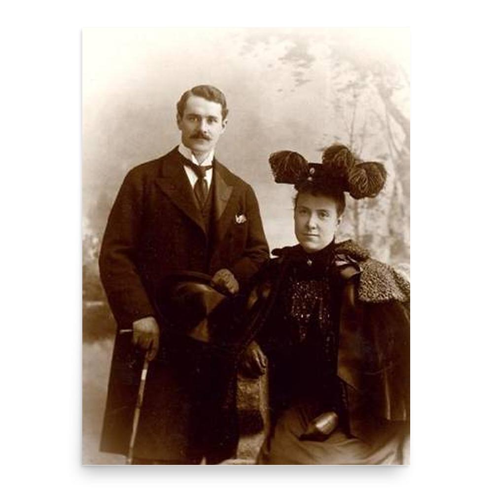 Edith Rockefeller McCormick poster print, in size 18x24 inches.