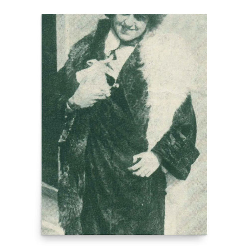 Edith Rosenbaum poster print, in size 18x24 inches.