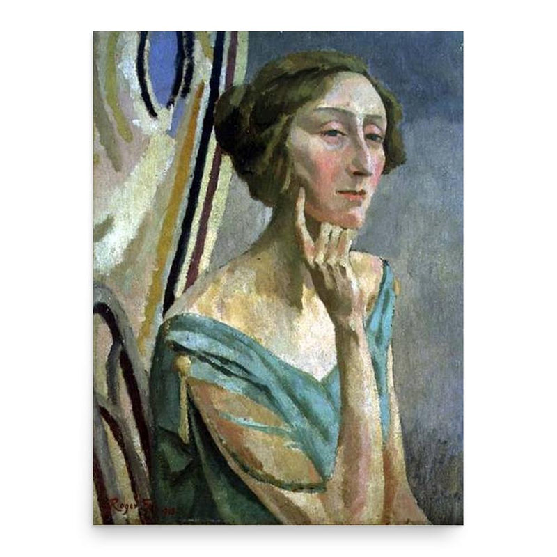 Edith Sitwell poster print, in size 18x24 inches.