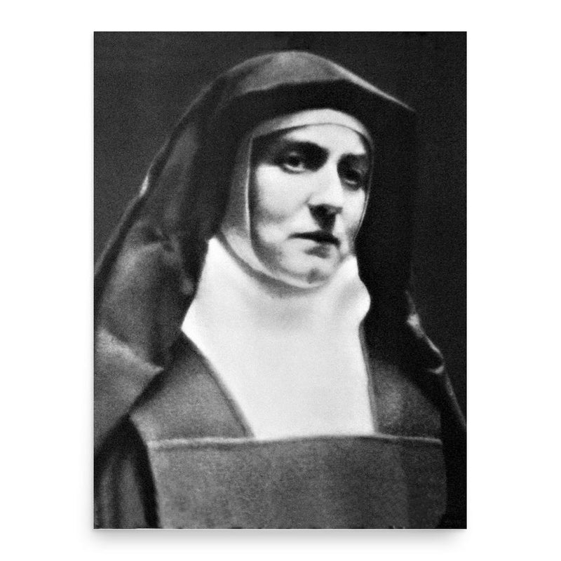 Edith Stein poster print, in size 18x24 inches.