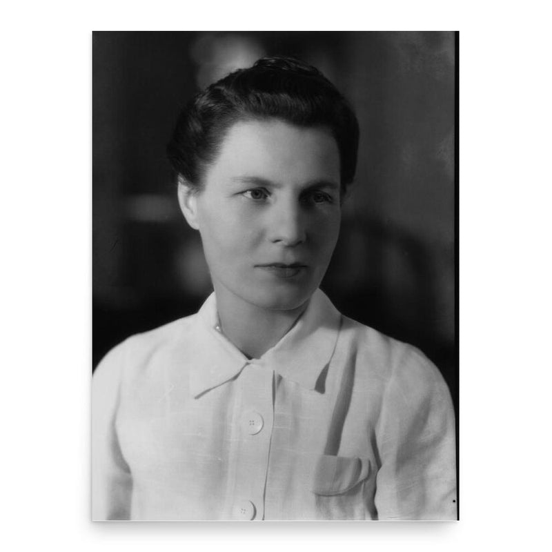 Edith Summerskill poster print, in size 18x24 inches.