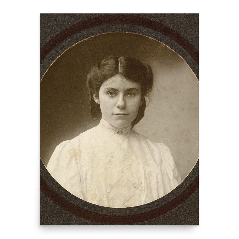 Edith Tolkien poster print, in size 18x24 inches.