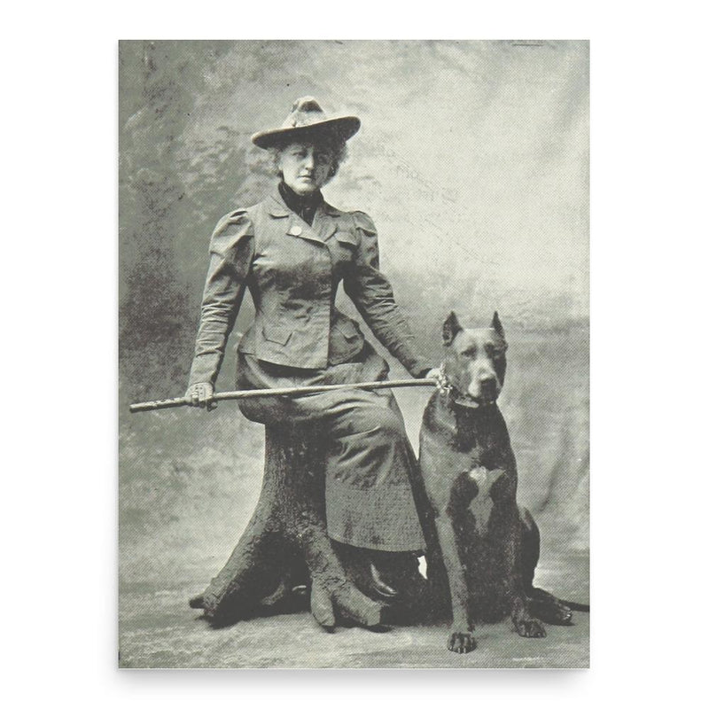 Edith Van Buren poster print, in size 18x24 inches.