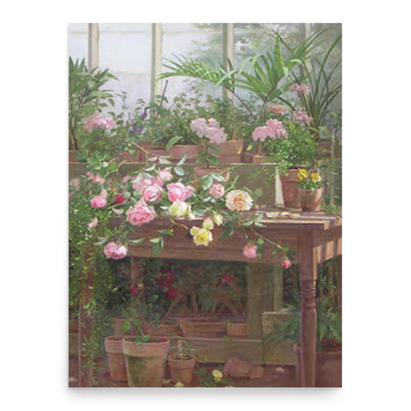 Edith White poster print, in size 18x24 inches.