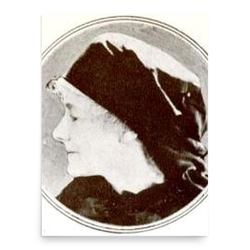 Edith Yorke poster print, in size 18x24 inches.