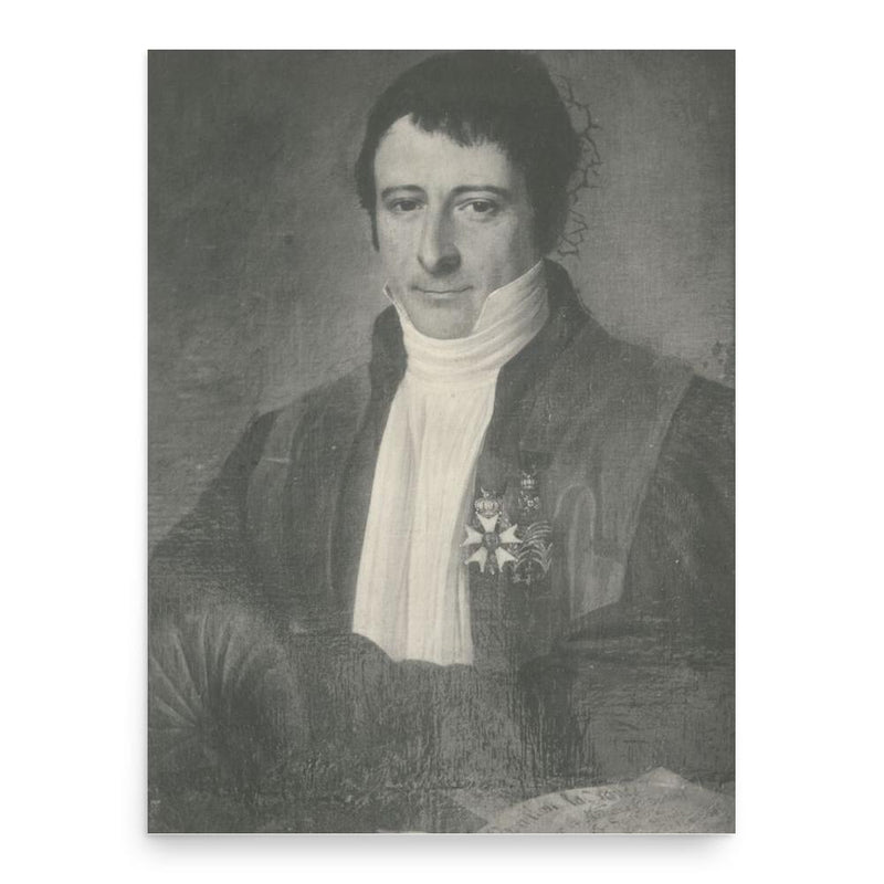 Edme-Jean Baptiste Bouillon-Lagrange poster print, in size 18x24 inches.