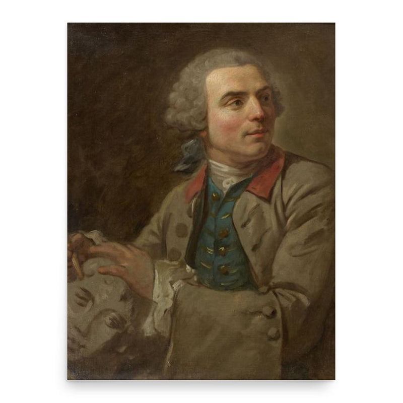 Edme Dumont poster print, in size 18x24 inches.