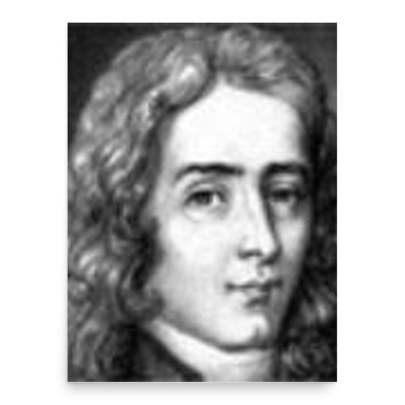 Edme Mariotte poster print, in size 18x24 inches.