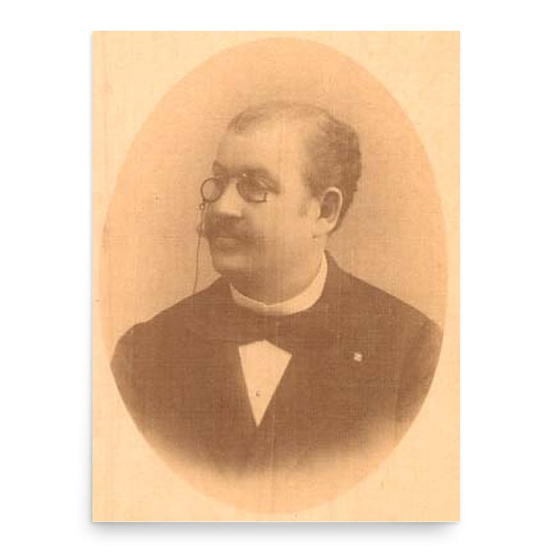 Edmond-Denis De Manne poster print, in size 18x24 inches.