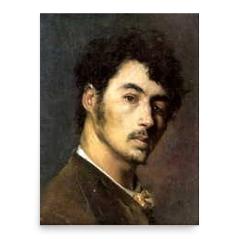 Edmond Aman-Jean poster print, in size 18x24 inches.