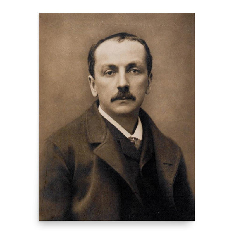 Edmond Audran poster print, in size 18x24 inches.