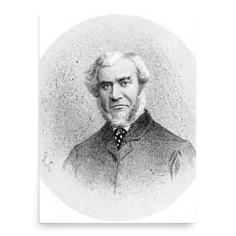 Edmond Beales poster print, in size 18x24 inches.