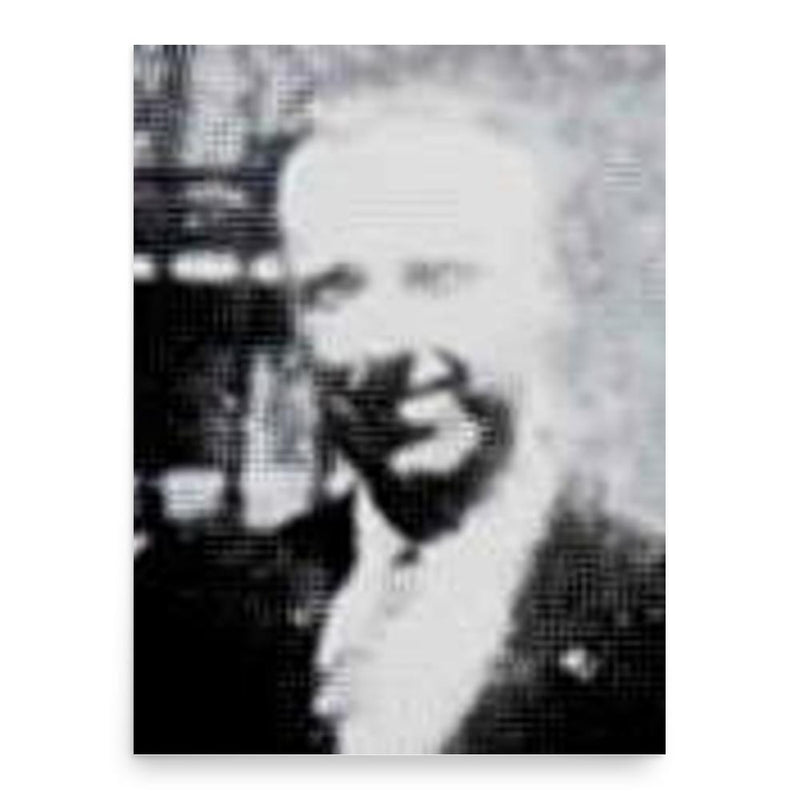 Edmond Foley poster print, in size 18x24 inches.