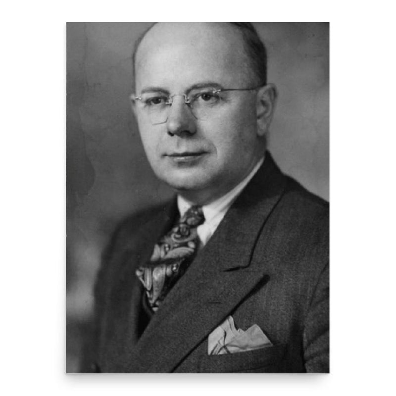 Edmond Guibord poster print, in size 18x24 inches.