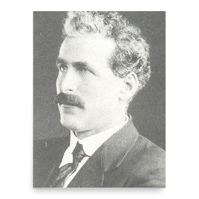 Edmond Hogan poster print, in size 18x24 inches.