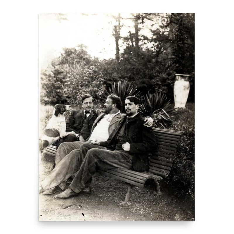 Edmond Lachenal poster print, in size 18x24 inches.