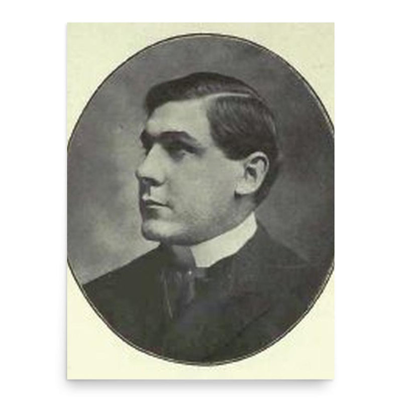 Edmond Proulx poster print, in size 18x24 inches.