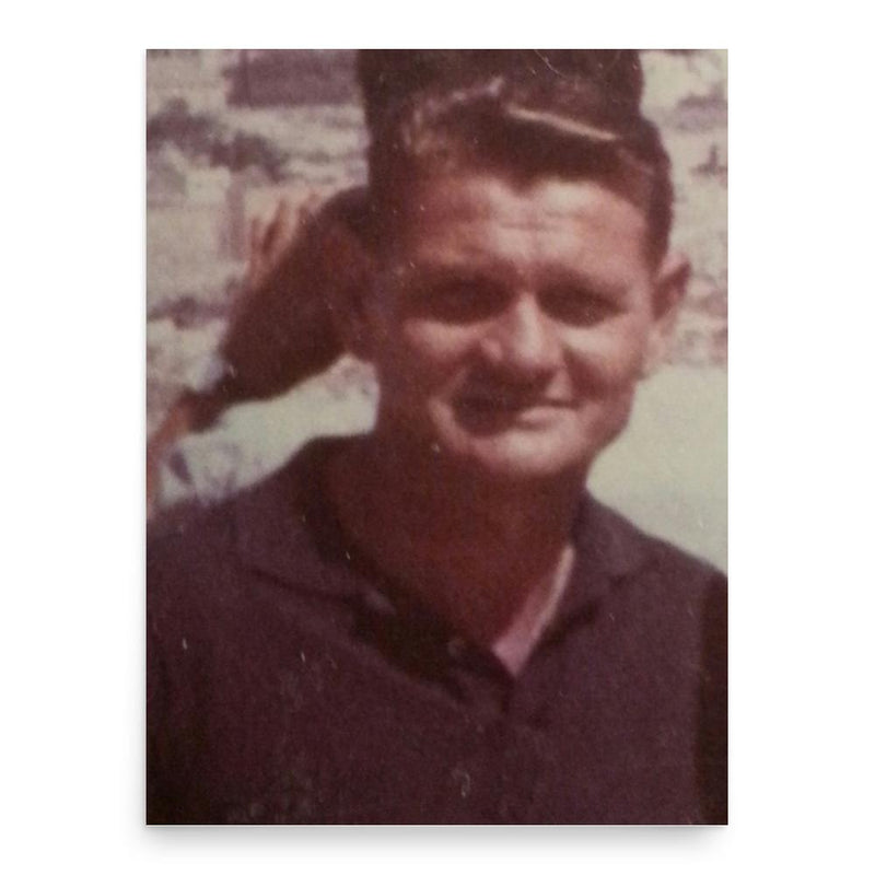 Edmond Schmilovich poster print, in size 18x24 inches.