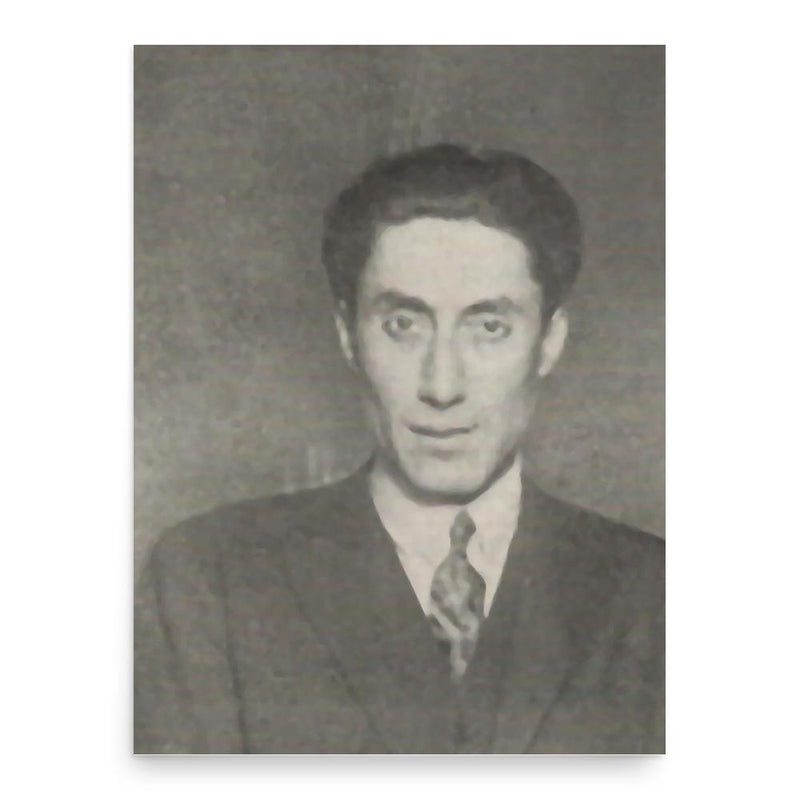 Edmond Soussa poster print, in size 18x24 inches.