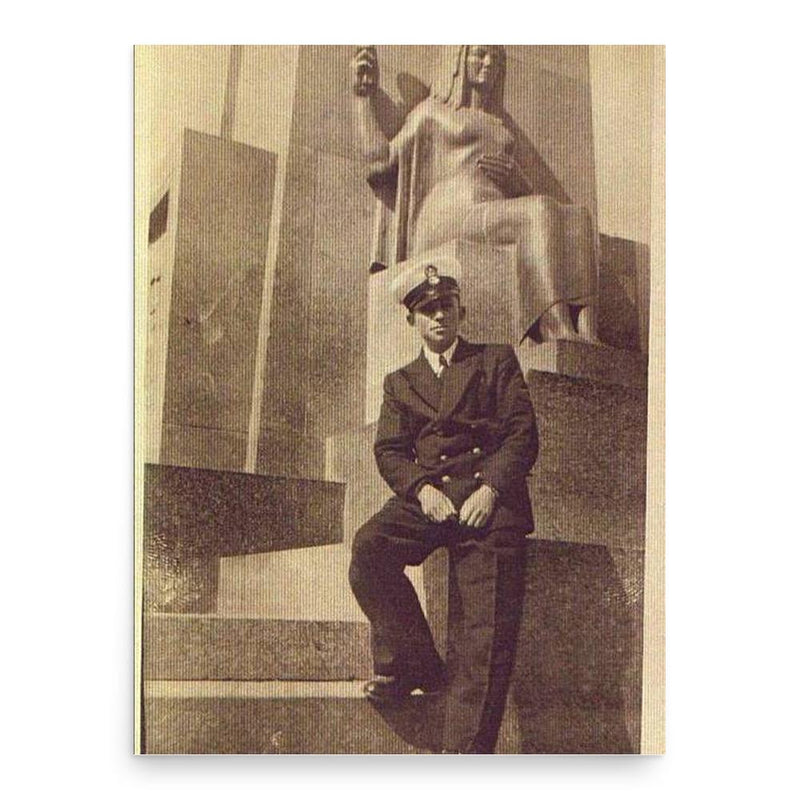 Edmond Wilhelm Brillant poster print, in size 18x24 inches.