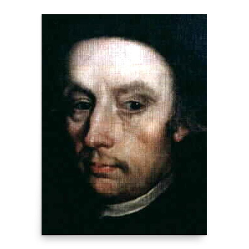 Edmund Arrowsmith poster print, in size 18x24 inches.