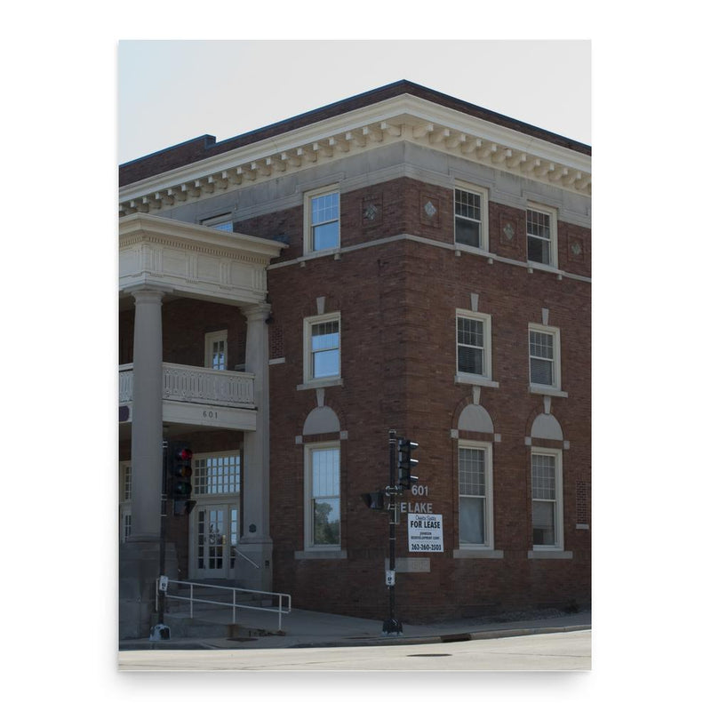 Edmund Bailey Funston poster print, in size 18x24 inches.