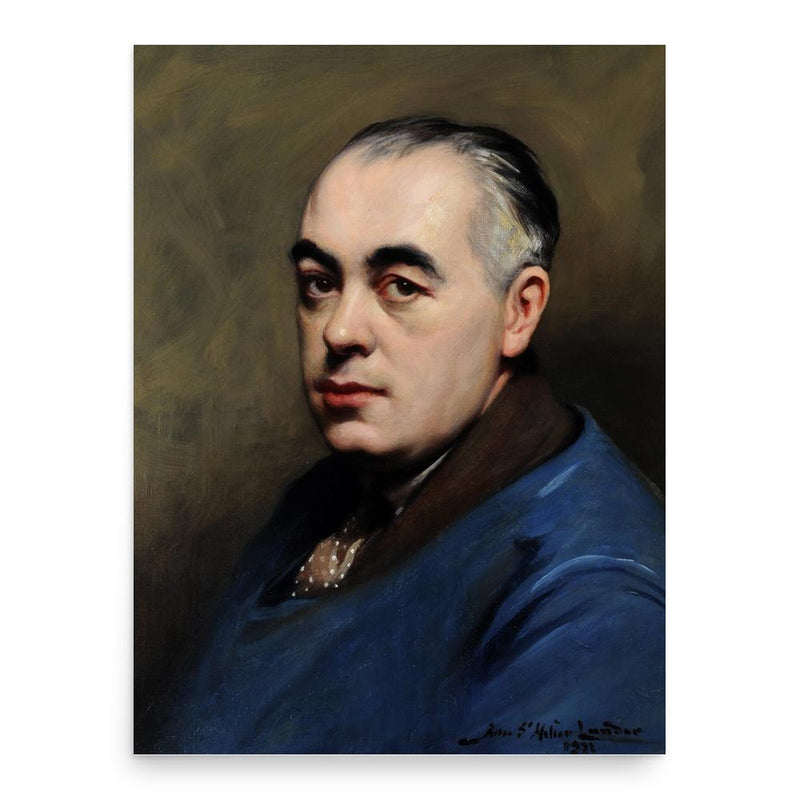 Edmund Blampied poster print, in size 18x24 inches.