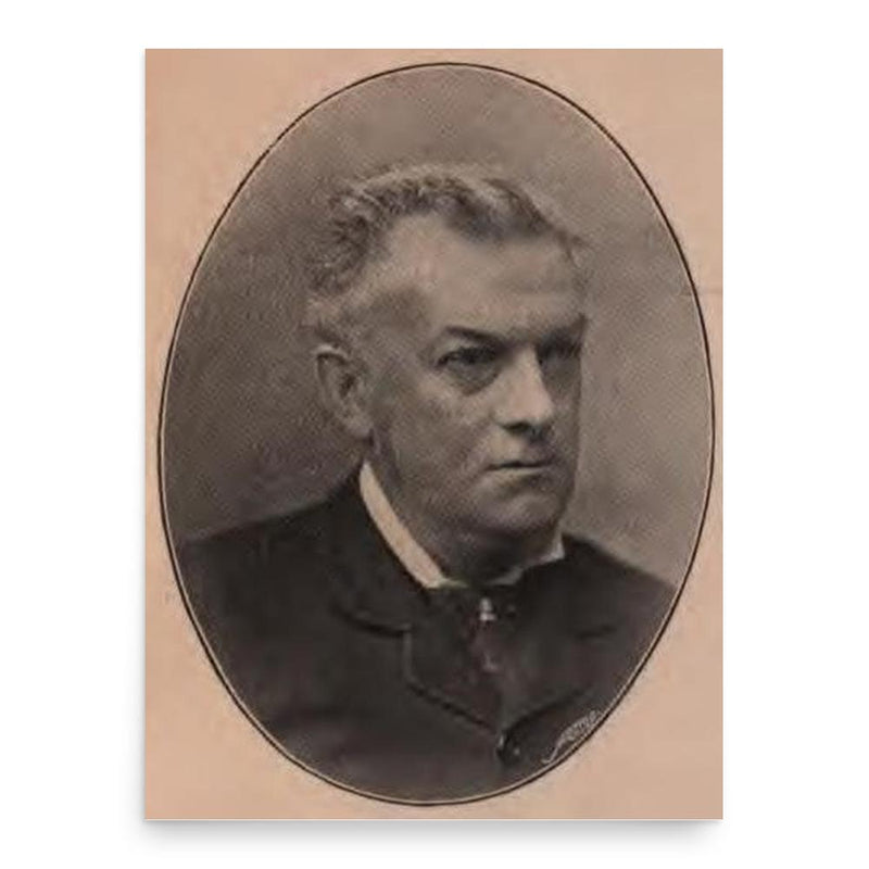 Edmund Boulnois poster print, in size 18x24 inches.