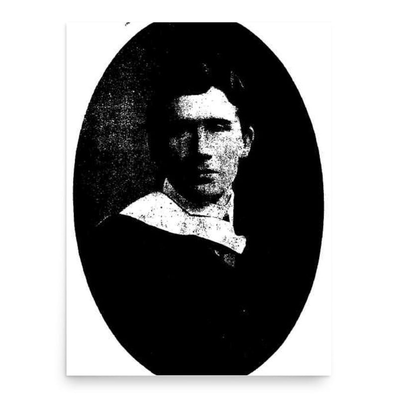 Edmund Britten Jones poster print, in size 18x24 inches.