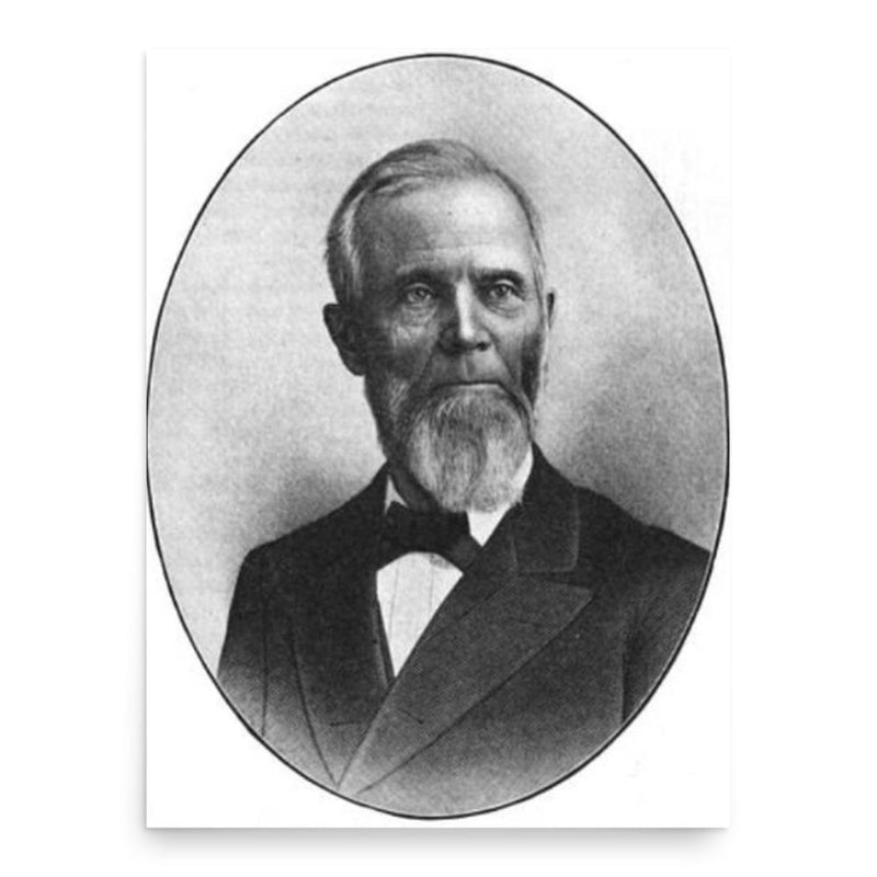 Edmund Burke Fairfield poster print, in size 18x24 inches.