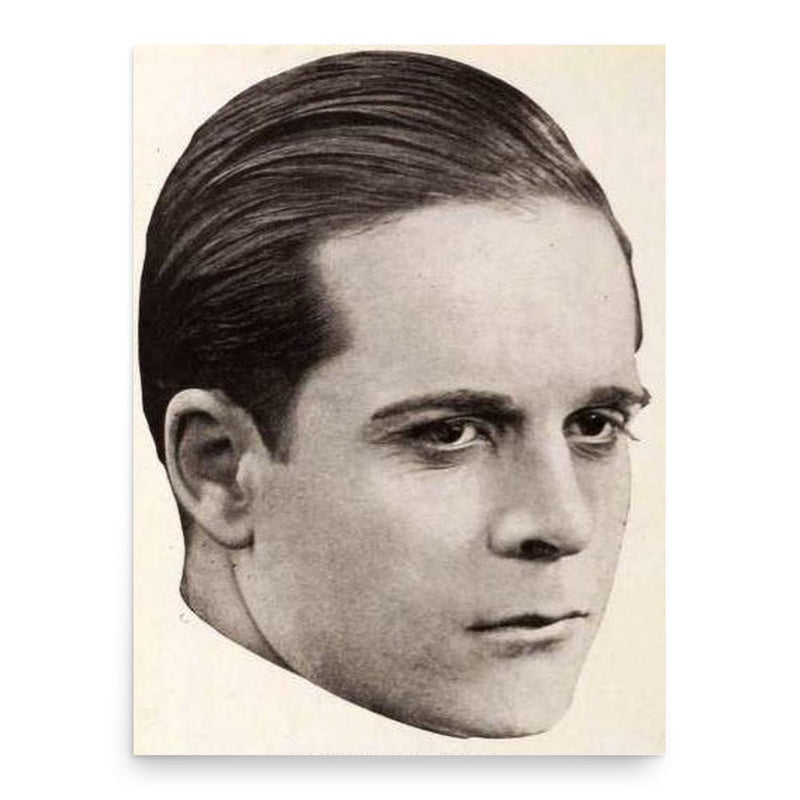 Edmund Cobb poster print, in size 18x24 inches.