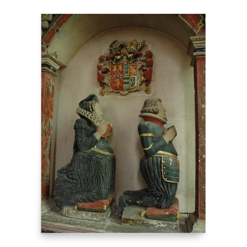 Edmund Colles poster print, in size 18x24 inches.