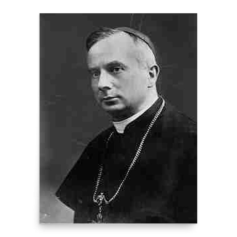 Edmund Dalbor poster print, in size 18x24 inches.