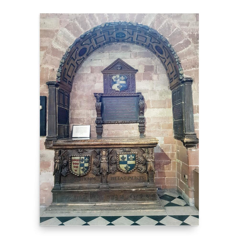 Edmund Freke poster print, in size 18x24 inches.