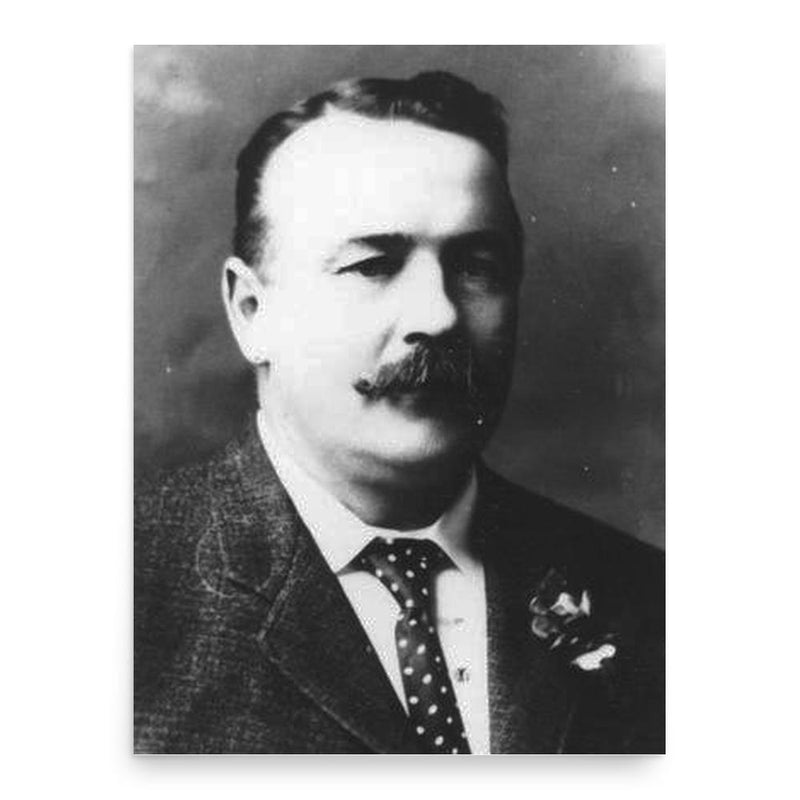 Edmund Grierson poster print, in size 18x24 inches.