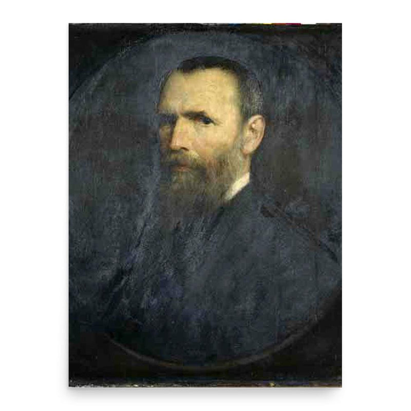 Edmund Harburger poster print, in size 18x24 inches.