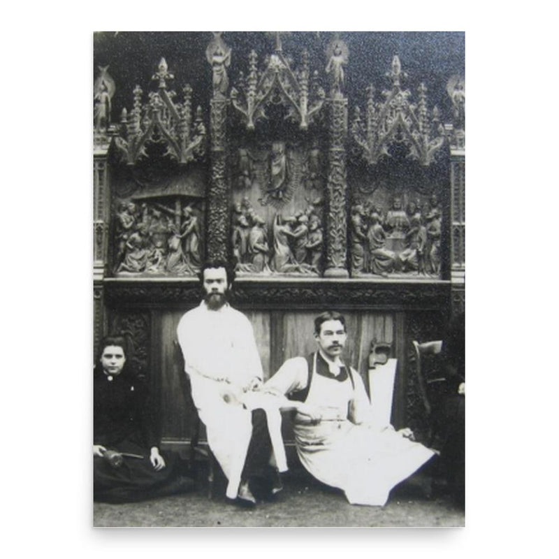 Edmund Harold Sedding poster print, in size 18x24 inches.