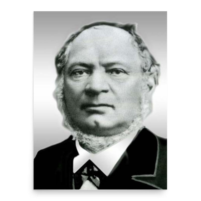 Edmund Heusinger von Waldegg poster print, in size 18x24 inches.