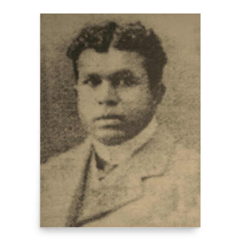 Edmund Hewavitarne poster print, in size 18x24 inches.