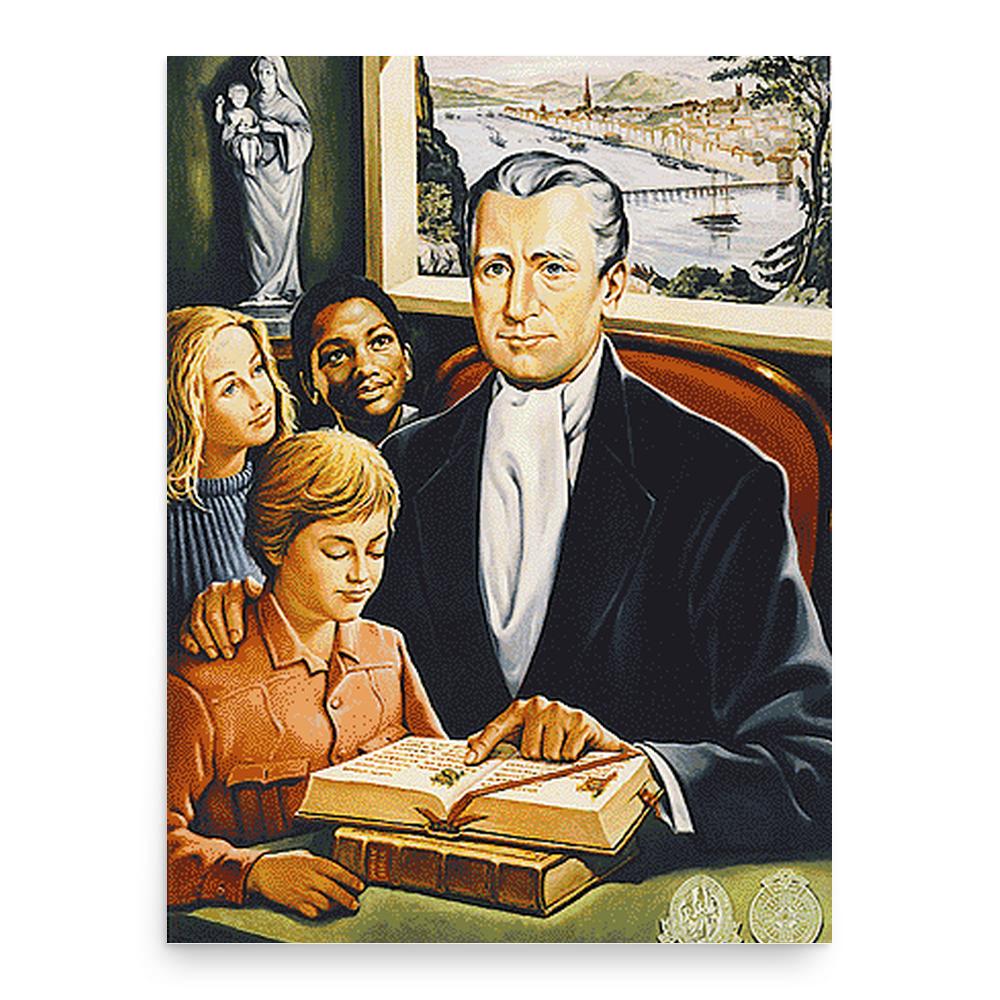 Edmud Rice Portraid Edmund Ignatius Rice Poster Print — Museum-Quality 18