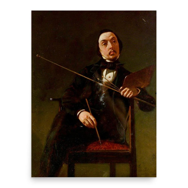 Edmund John Niemann poster print, in size 18x24 inches.