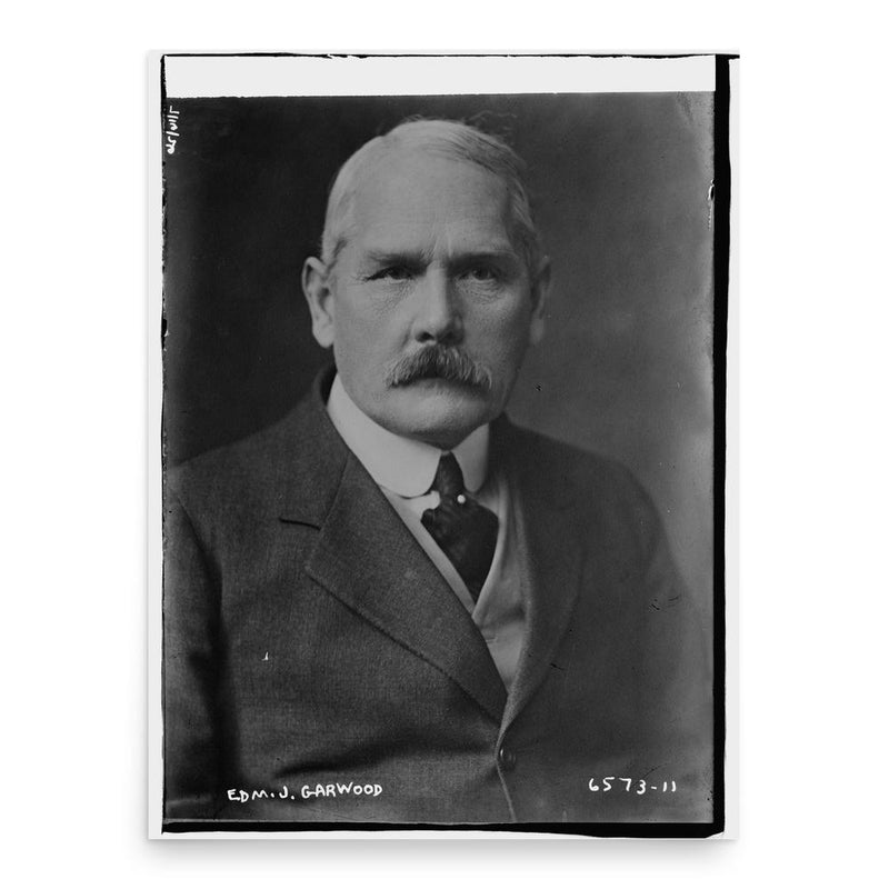 Edmund Johnston Garwood poster print, in size 18x24 inches.