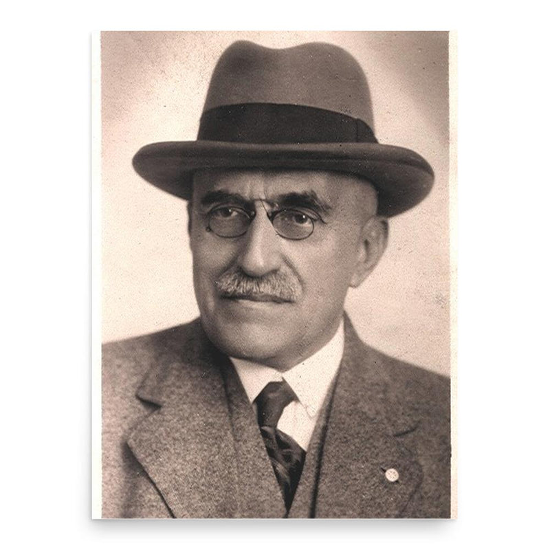 Edmund Kirsch poster print, in size 18x24 inches.