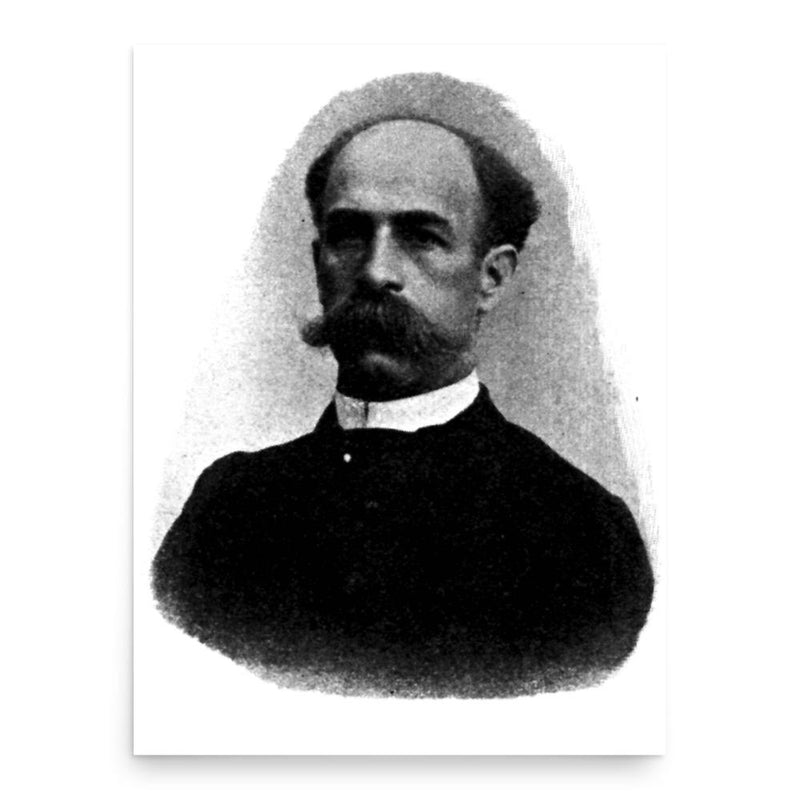 Edmund Landolt poster print, in size 18x24 inches.