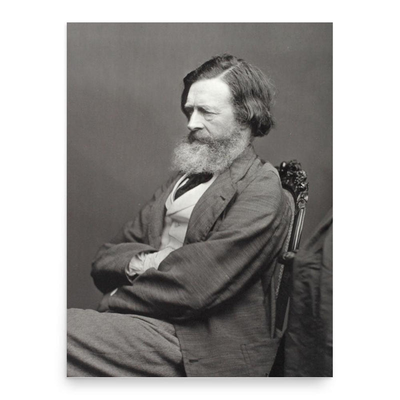 Edmund Law Lushington poster print, in size 18x24 inches.