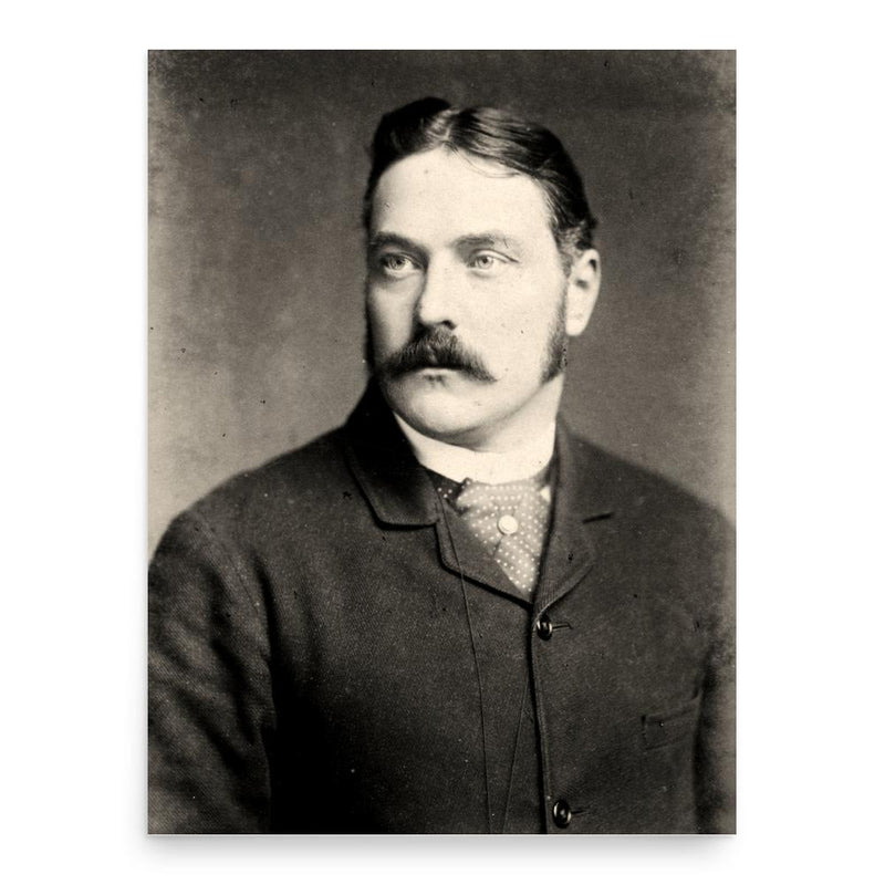 Edmund Leamy poster print, in size 18x24 inches.